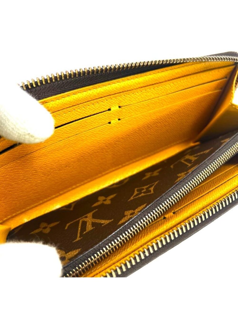 Louis Vuitton Monogram Portefeuille Clemence Mimosa Wallet - Picture 15 of 15